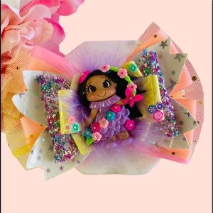 Encanto Isabella Disney Hair Bow for Girls and Toddlers